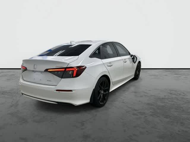 2025 Honda Civic Hybrid Sport Platinum White Pearl at Honda of Clear Lake