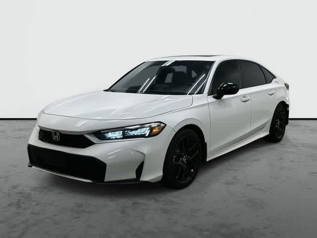 2025 Honda Civic Hybrid Sport Platinum White Pearl at Honda of Clear Lake