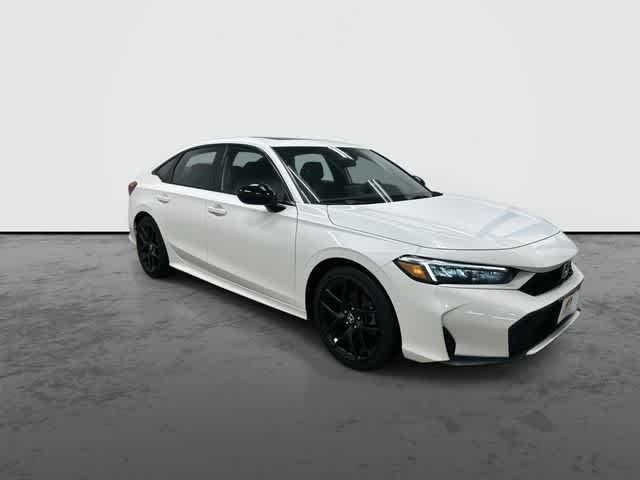 2026 Honda Civic Hybrid Sport White at Westside Kia