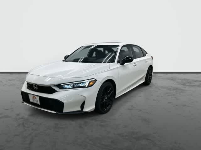 2026 Honda Civic Hybrid Sport White at Westside Kia