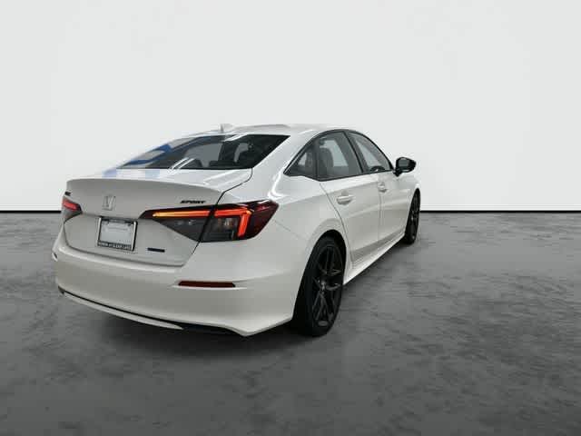 2026 Honda Civic Hybrid Sport White at Westside Kia