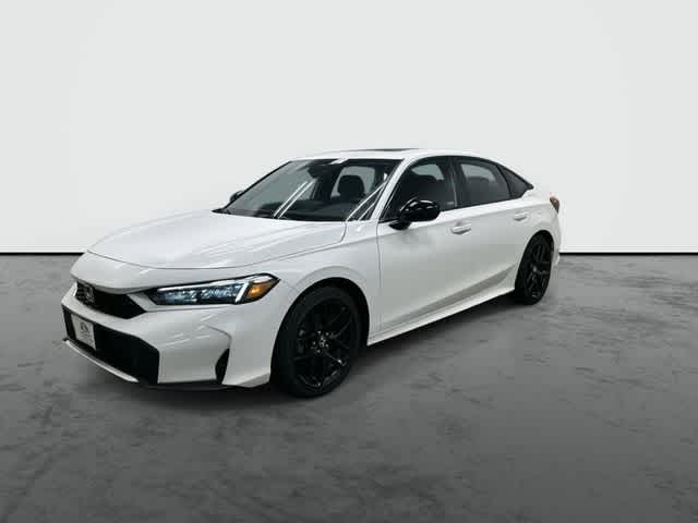 2026 Honda Civic Hybrid Sport White at Westside Kia