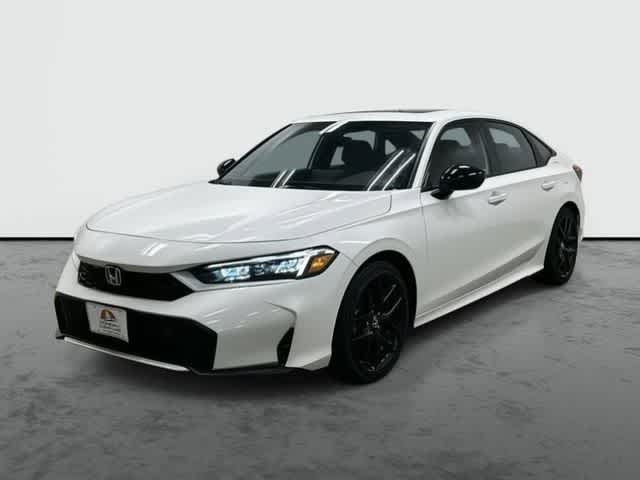 2026 Honda Civic Hybrid Sport White at Westside Kia