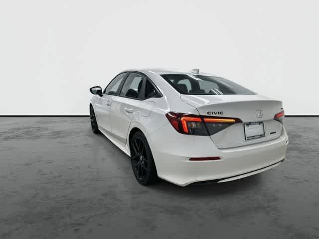 2026 Honda Civic Hybrid Sport White at Westside Kia