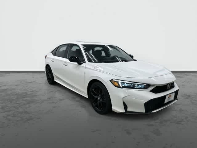 2026 Honda Civic Hybrid Sport White at Westside Kia