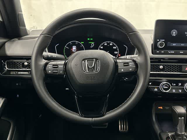 2026 Honda Civic Hybrid Sport White at Westside Kia