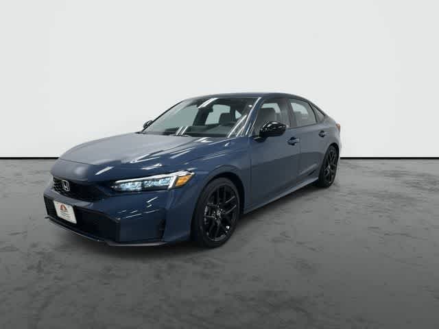 2026 Honda Civic Hybrid Sport Blue at Westside Kia