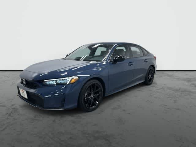 2026 Honda Civic Hybrid Sport Blue at Westside Kia