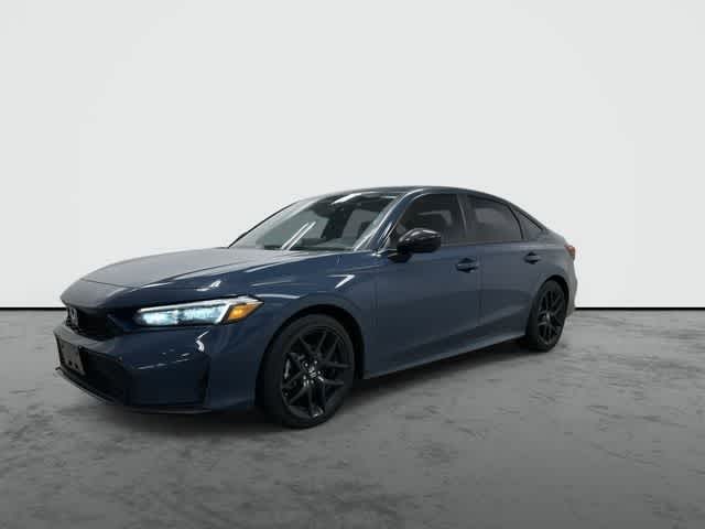 2026 Honda Civic Hybrid Sport Blue Lagoon Pearl at Honda of Clear Lake