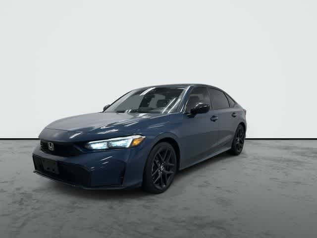 2026 Honda Civic Hybrid Sport Blue Lagoon Pearl at Honda of Clear Lake