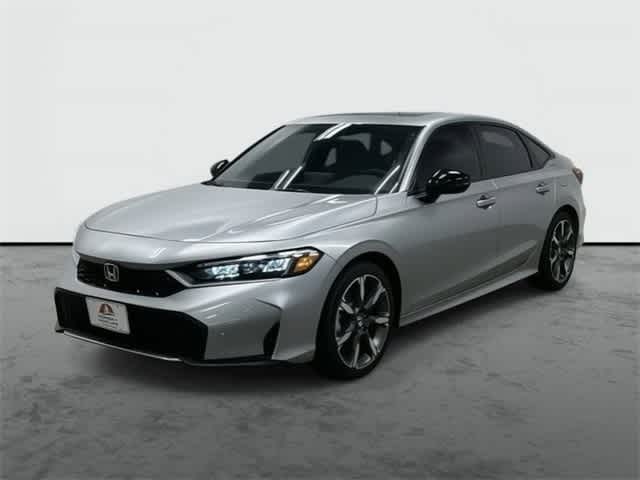 2026 Honda Civic Hybrid Sport Touring Solar Silver Metallic at Honda of Clear Lake