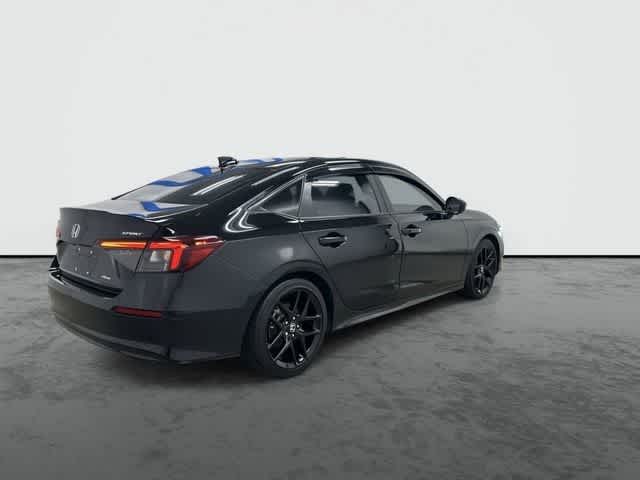 2025 Honda Civic Hybrid Sport Crystal Black Pearl at Honda of Clear Lake