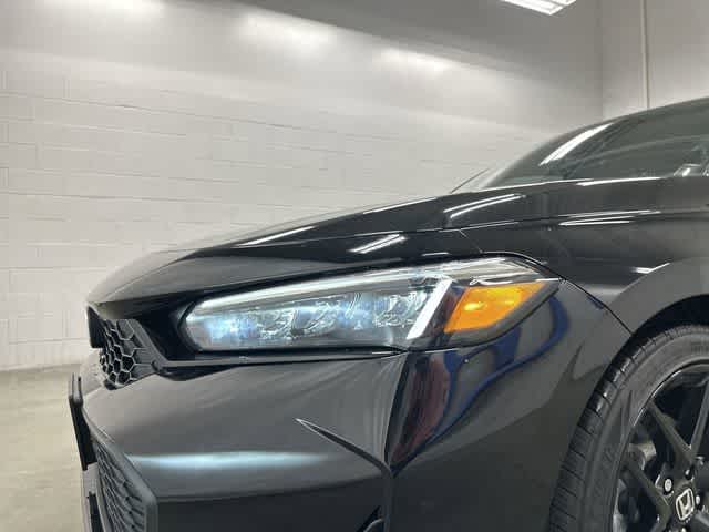 2025 Honda Civic Hybrid Sport Crystal Black Pearl at Honda of Clear Lake