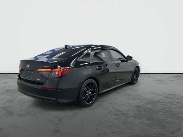 2025 Honda Civic Hybrid Sport Crystal Black Pearl at Honda of Clear Lake
