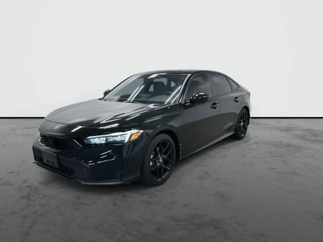 2026 Honda Civic Hybrid Sport Crystal Black Pearl at Honda of Clear Lake