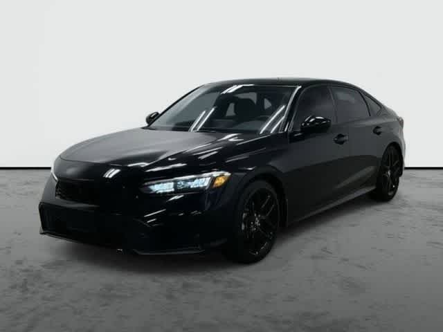 2026 Honda Civic Hybrid Sport Crystal Black Pearl at Honda of Clear Lake