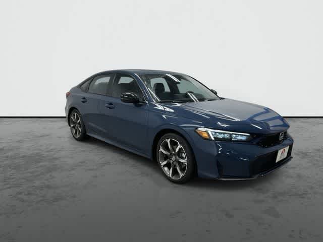 2026 Honda Civic Hybrid Sport Touring Blue Lagoon Pearl at Honda of Clear Lake