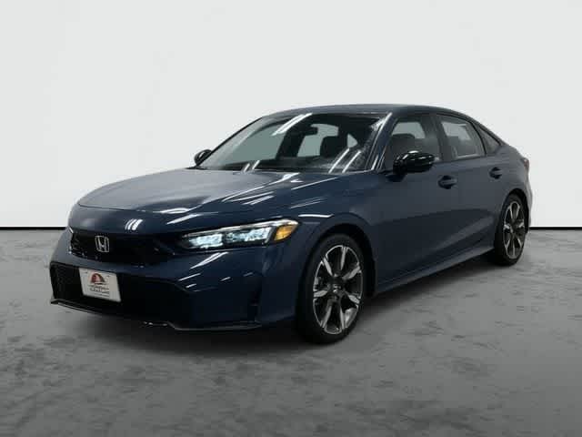 2026 Honda Civic Hybrid Sport Touring Blue Lagoon Pearl at Honda of Clear Lake