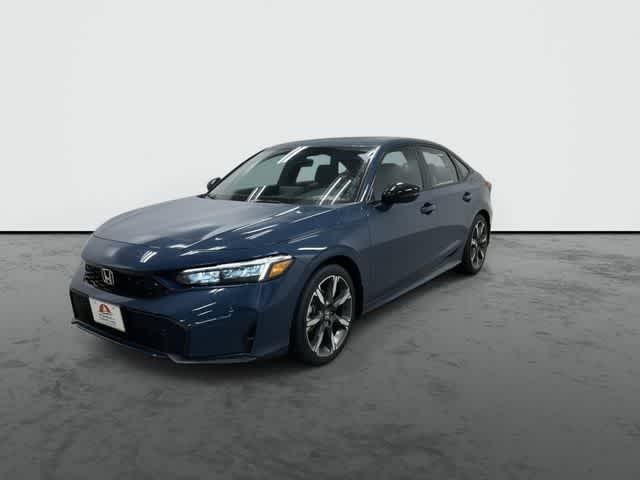2026 Honda Civic Hybrid Sport Touring Blue Lagoon Pearl at Honda of Clear Lake