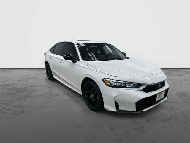 2026 Honda Civic Hybrid Sport Platinum White Pearl at Honda of Clear Lake