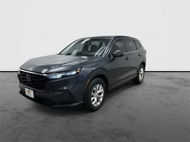 2025 Honda CR-V LX Meteorite Gray Metallic at Sterling McCall Nissan