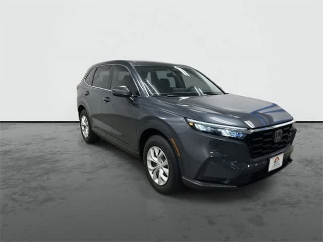 2025 Honda CR-V LX Meteorite Gray Metallic at Sterling McCall Nissan