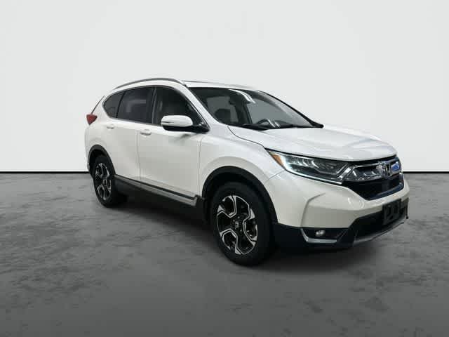 2018 Honda CR-V Touring White Diamond Pearl at Westside Kia