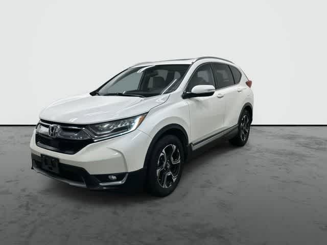 2018 Honda CR-V Touring White Diamond Pearl at Westside Kia