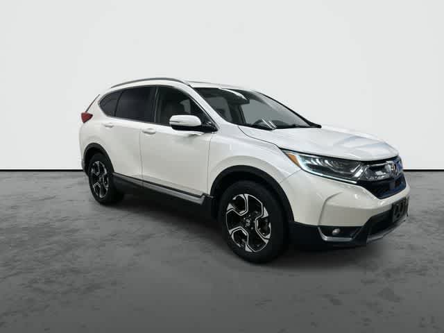 2018 Honda CR-V Touring White Diamond Pearl at Westside Kia