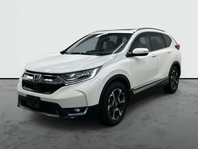 2018 Honda CR-V Touring White Diamond Pearl at Westside Kia