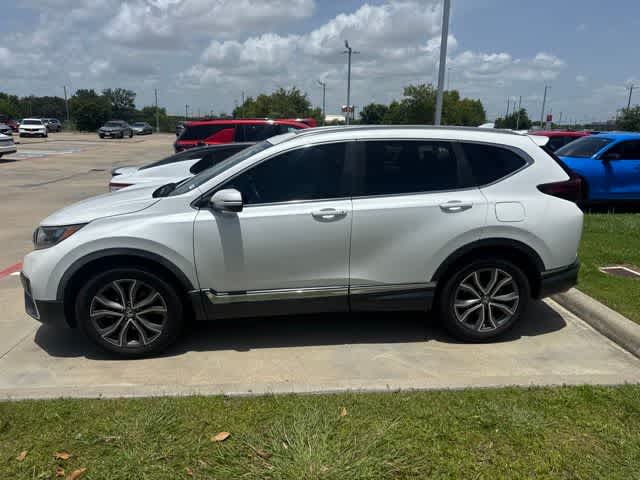 2020 Honda CR-V Touring Platinum White Pearl at AutoNation Chevrolet Gulf Fwy