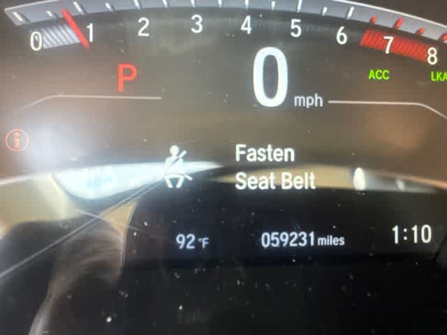 2020 Honda CR-V Touring Platinum White Pearl at AutoNation Chevrolet Gulf Fwy