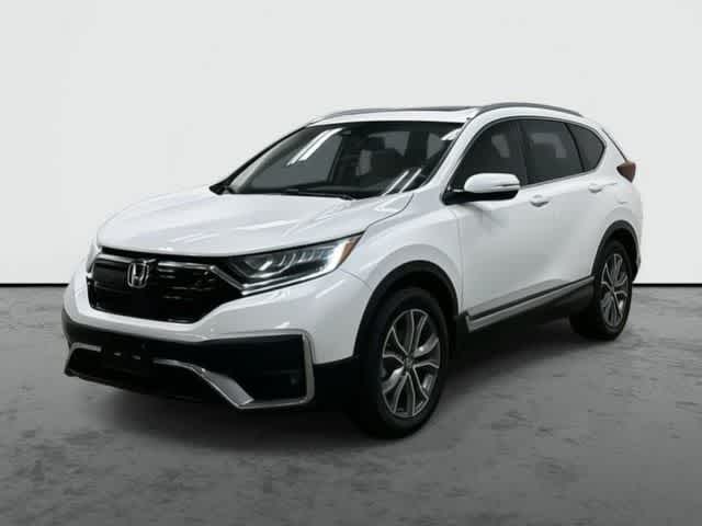 2020 Honda CR-V Touring Platinum White Pearl at Mercedes-Benz of Houston North