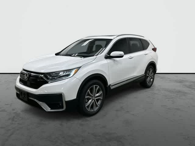 2020 Honda CR-V Touring Platinum White Pearl at Mercedes-Benz of Houston North