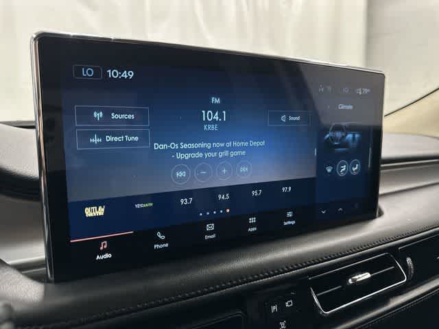 2022 Lincoln Nautilus Standard Asher Gray Metallic Clearcoat at AutoNation Ford Gulf Fwy