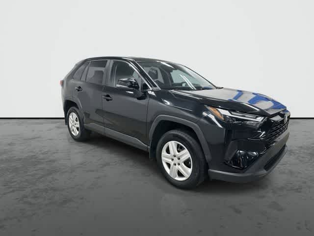 2024 Toyota RAV4 LE Midnight Black Metallic at AutoNation Toyota Gulf Fwy