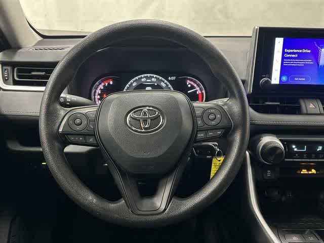 2024 Toyota RAV4 LE Midnight Black Metallic at AutoNation Toyota Gulf Fwy