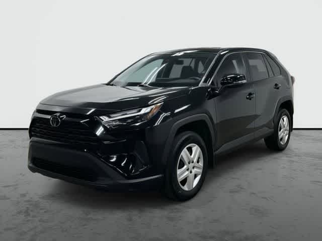 2024 Toyota RAV4 LE Midnight Black Metallic at AutoNation Toyota Gulf Fwy