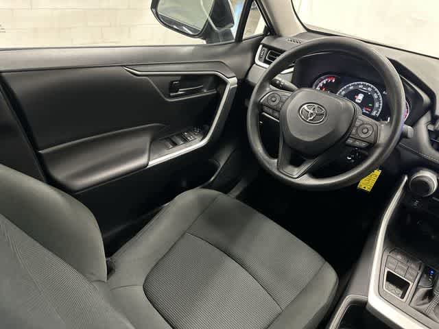 2024 Toyota RAV4 LE Midnight Black Metallic at AutoNation Toyota Gulf Fwy