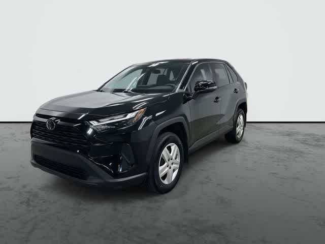2024 Toyota RAV4 LE Midnight Black Metallic at AutoNation Toyota Gulf Fwy
