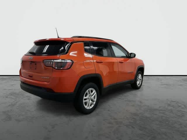 2018 Jeep Compass Sport Spitfire Orange Clearcoat at Baytown Ford