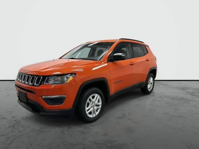 2018 Jeep Compass Sport Spitfire Orange Clearcoat at Baytown Ford