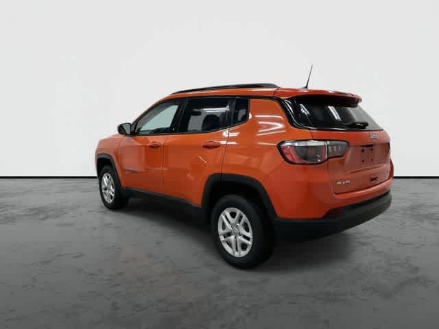 2018 Jeep Compass Sport Spitfire Orange Clearcoat at Baytown Ford