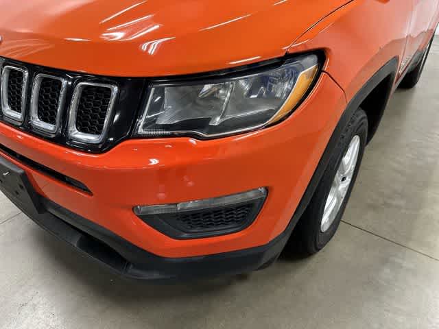 2018 Jeep Compass Sport Spitfire Orange Clearcoat at Baytown Ford