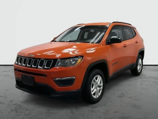 2018 Jeep Compass Sport Spitfire Orange Clearcoat at Baytown Ford