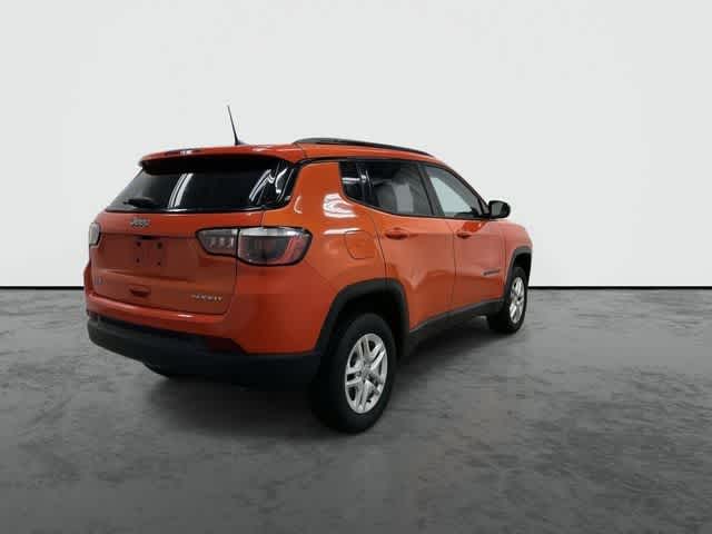 2018 Jeep Compass Sport Spitfire Orange Clearcoat at Baytown Ford