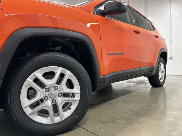 2018 Jeep Compass Sport Spitfire Orange Clearcoat at Baytown Ford