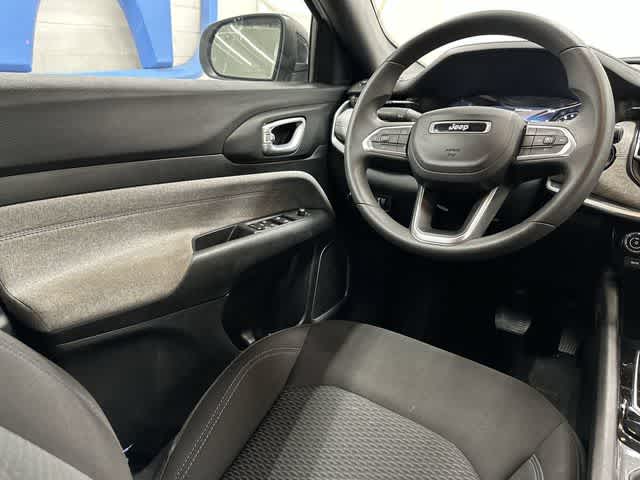 2023 Jeep Compass Sport Bright White Clearcoat at Tomball Chrysler Dodge Jeep Ram