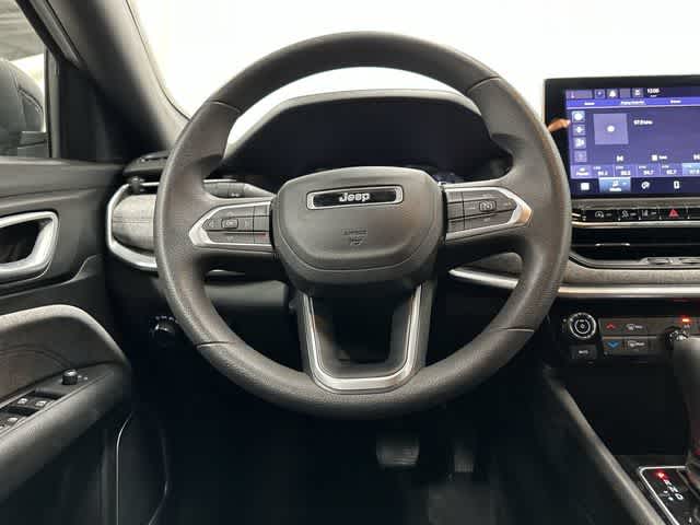 2023 Jeep Compass Sport Bright White Clearcoat at Tomball Chrysler Dodge Jeep Ram