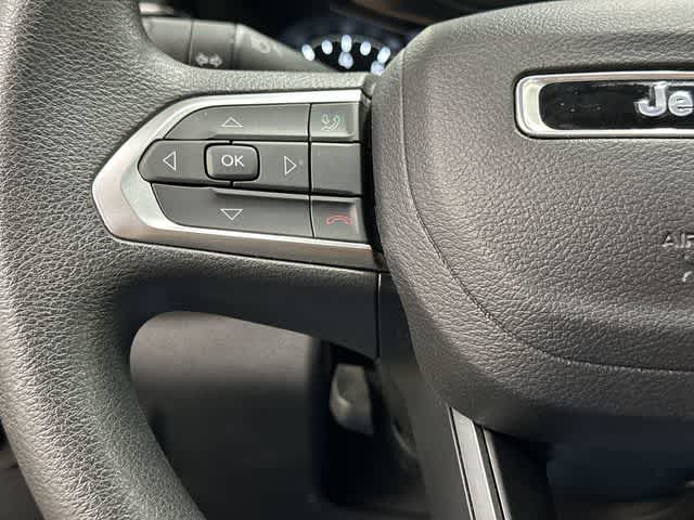 2023 Jeep Compass Sport Bright White Clearcoat at Tomball Chrysler Dodge Jeep Ram